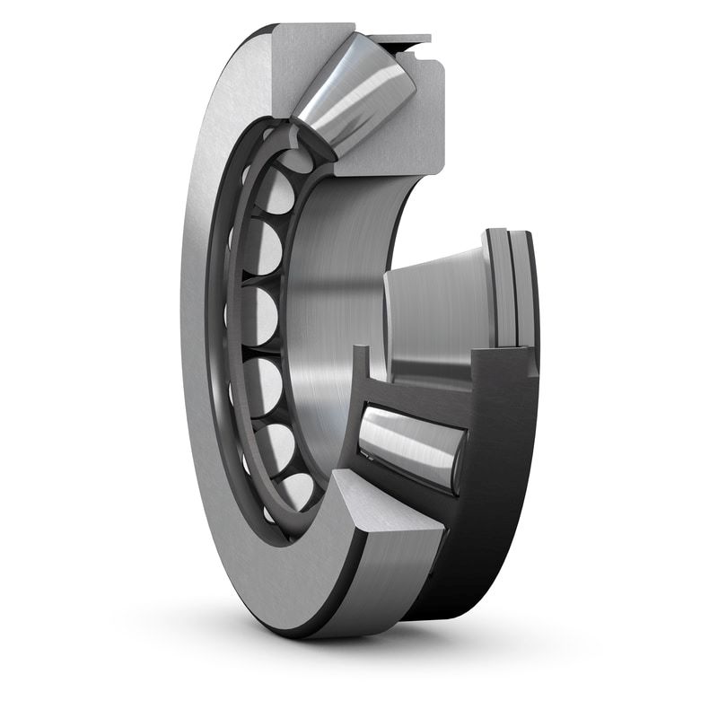 Rolamento axial autocompensador de rolos